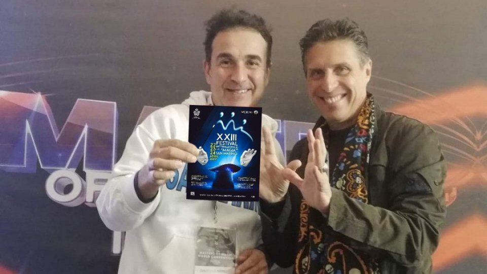 Raul Cremona al Festival Internazionale della magia di San Marino