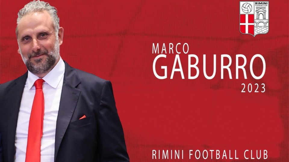 Rimini: un altro anno di contratto per il tecnico Marco Gaburro