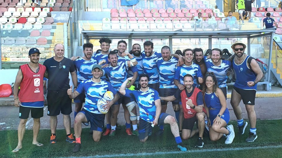 Rugby 7: San Marino vince 2 partite su 3 nel primo giorno di Conference 2