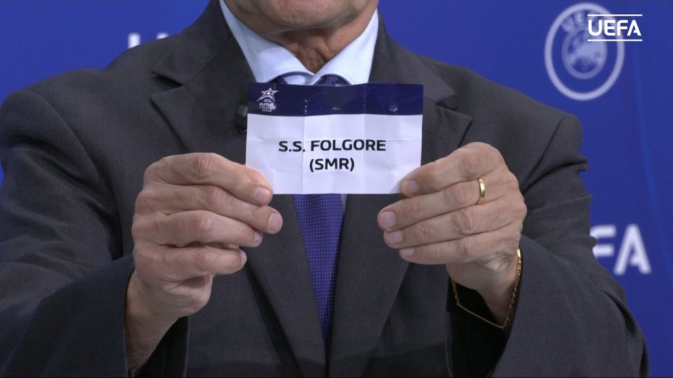 Folgore Futsal: sorteggiato il girone di Champions League