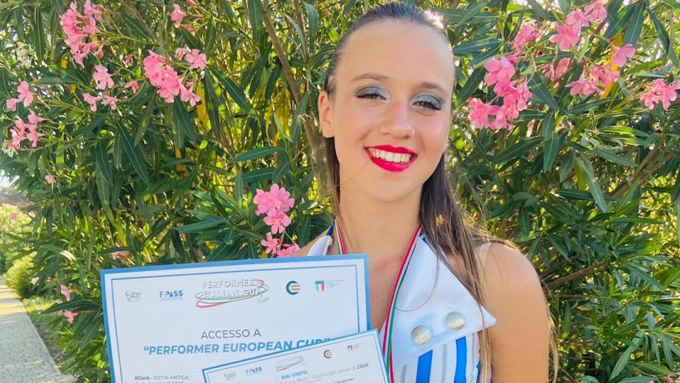 Performer Italian Cup: la riminese Stella Giorgi vince una borsa di studio a Londra