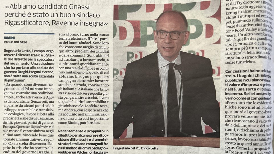 La pagina del Corriere Romagna