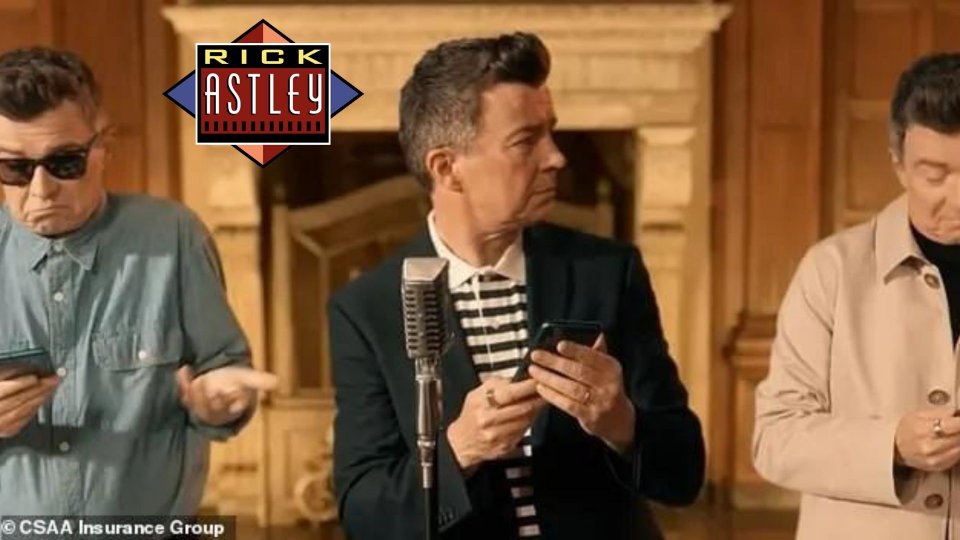 Rick Astley e il nuovo, divertentissimo video di  Never Gonna Give You Up