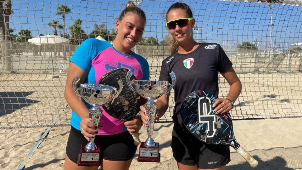 Beach Tennis: Colonna/Grandi vincono a Cipro