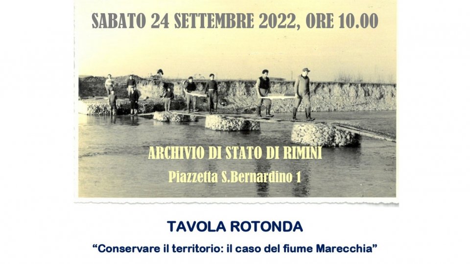 Giornate Europee del Patrimonio, a Rimini “Il caso del fiume Marecchia"
