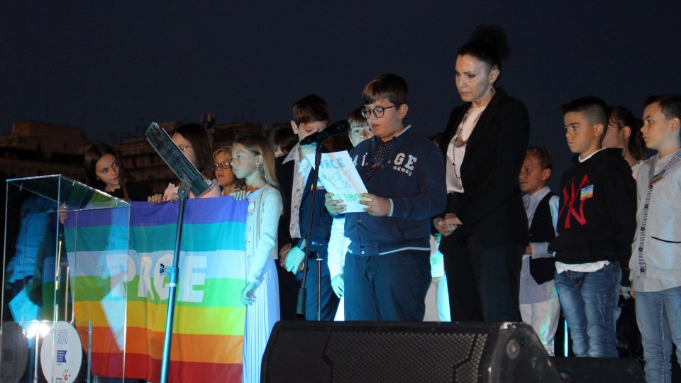 Disegni per la pace: gli studenti della Repubblica di San Marino protagonisti all’evento  “Colors of Peace” di Roma