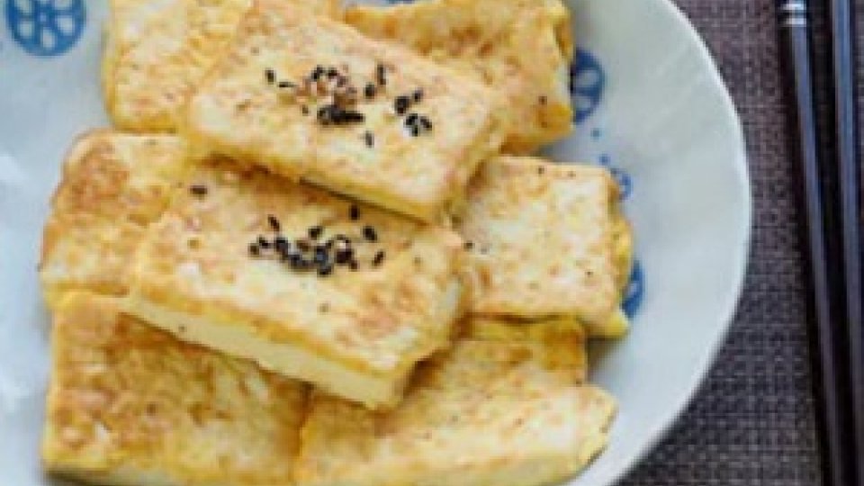 Tofu grigliato in salsa thaina agrumata
