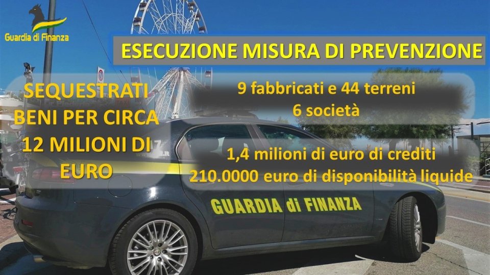 Rimini, maxi sequestro da 12 milioni: nei guai imprenditore 64enne