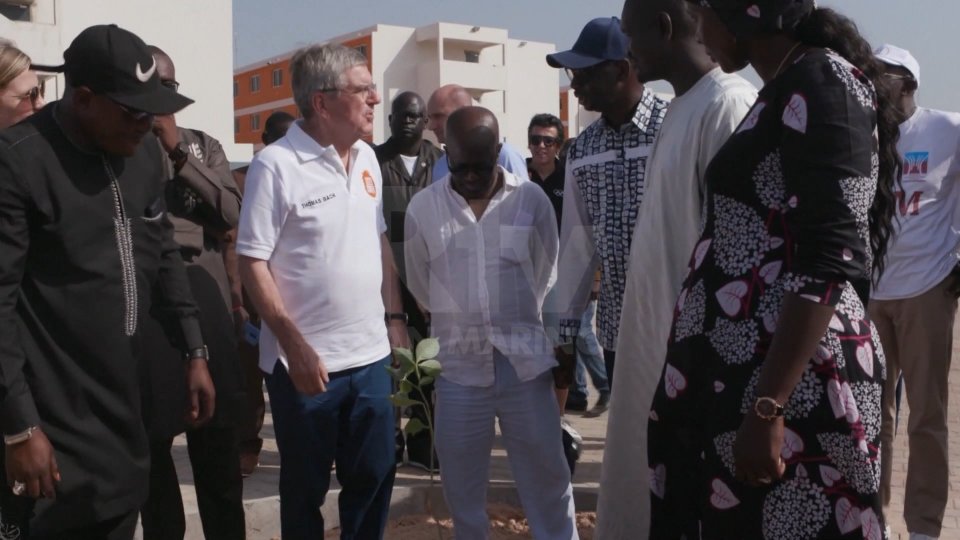 Thomas Bach in Senegal