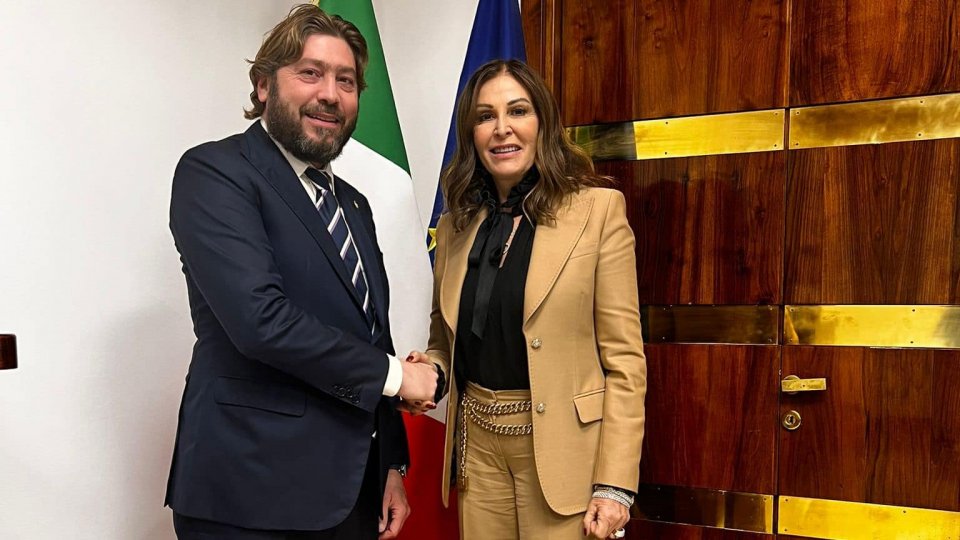 Il Segretario di Stato per il Turismo Federico Pedini Amati ha incontrato a Roma il Ministro del Turismo italiano Daniela Santanchè