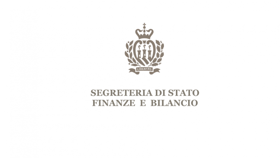 Comunicato del Dipartimento Finanze e Bilancio