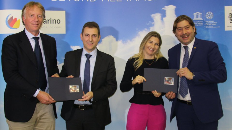Segreteria Turismo: "L'opera realizzata da Kobra per SIT diventa un francobollo di San Marino"