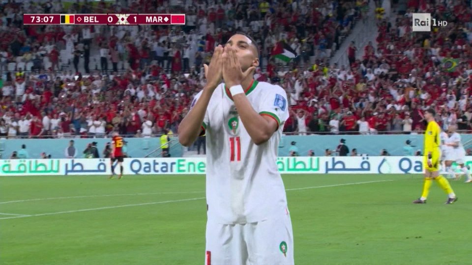 Il Marocco batte il Belgio e lo scavalca