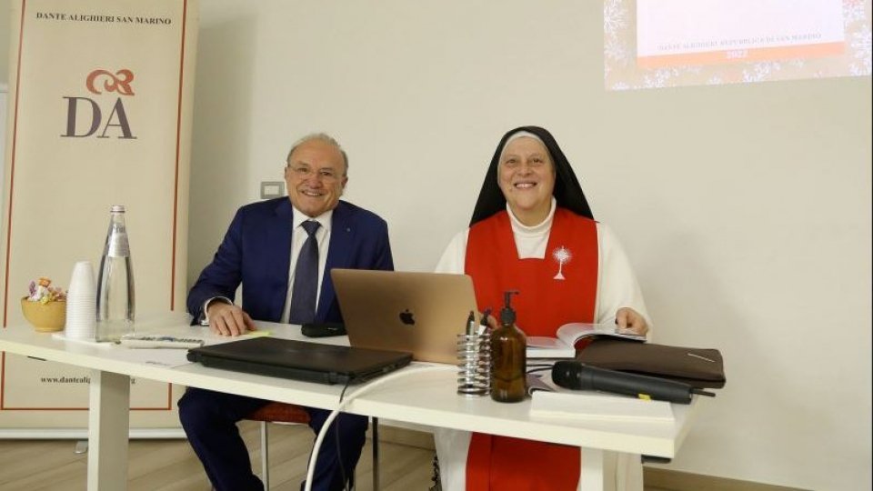 Franco Capicchioni e Suor Maria Gloria Riva