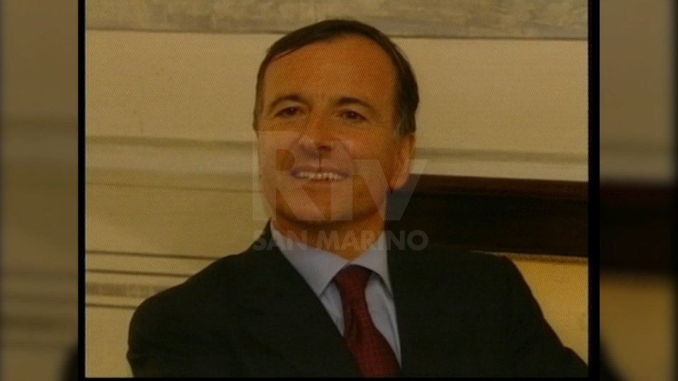 Franco Frattini a San Marino nel 2009