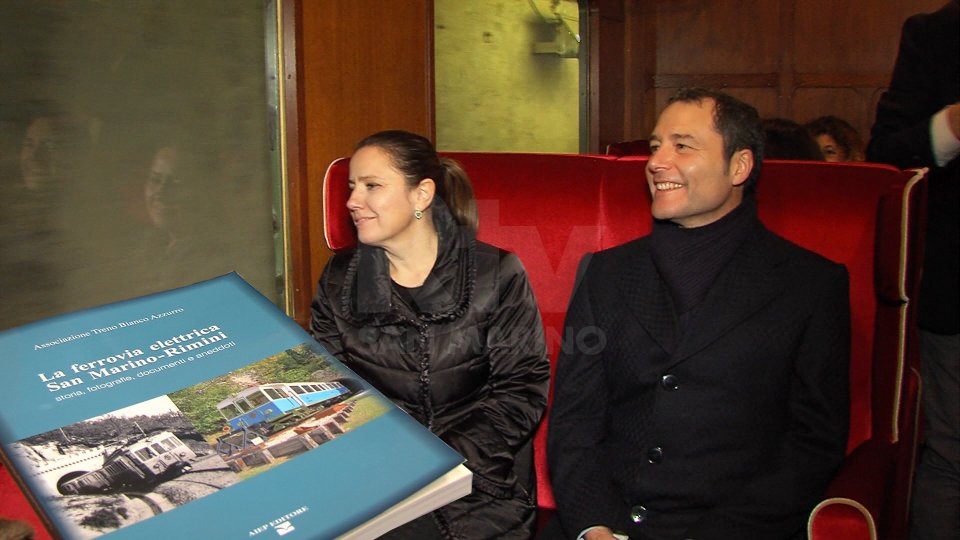 Nel video le interviste a Alessandro Rattini (presidente Ass. Treno Bianco Azzurro) e Federico Pedini Amati (segretario per il Turismo)