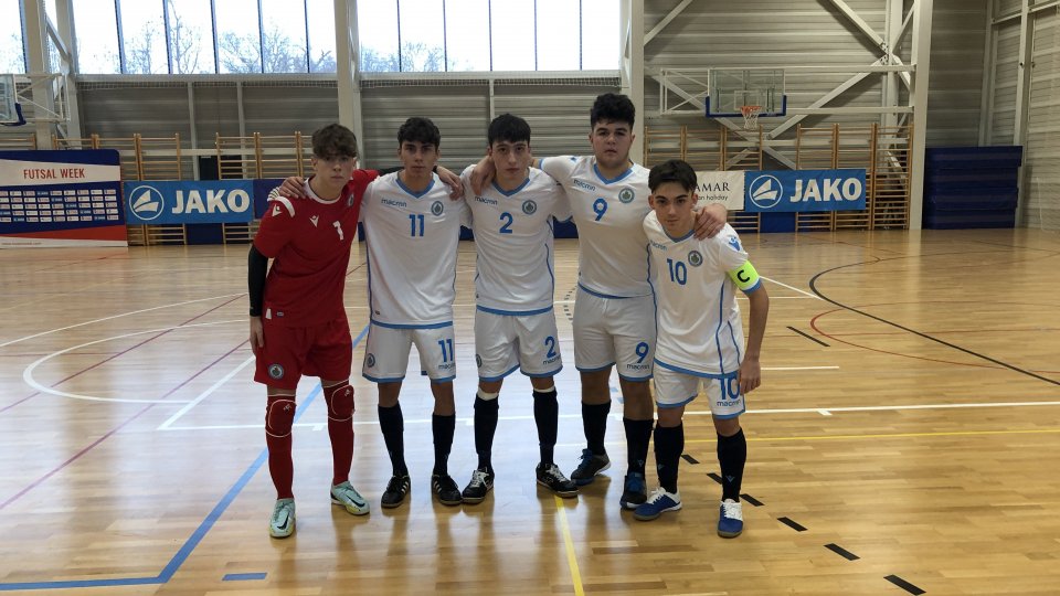 Winter Cup: l'Under 19 sammarinese sconfitta 6 a 0 dall'Estonia