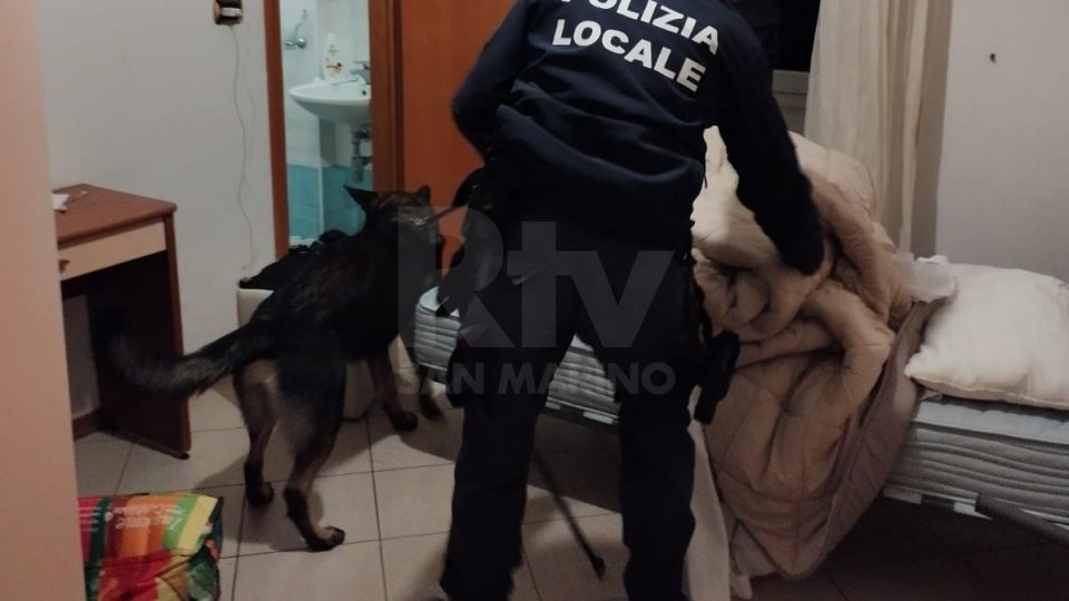 Rimini: agente a quattro zampe blocca fuga di spacciatore, due arresti
