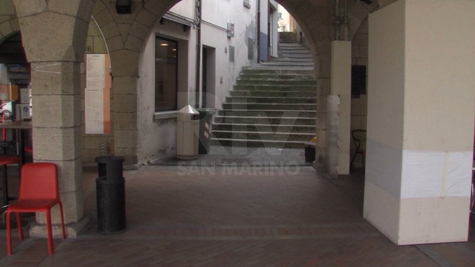 I portici di Borgo Maggiore, foto archivio RTV