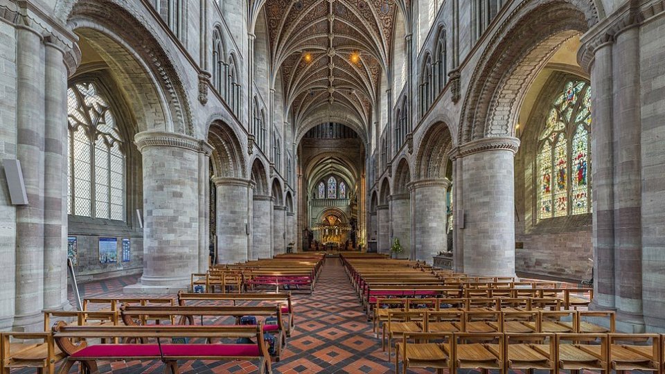 La cattedrale di Hereford, una delle 43 cattedrali della chiesa. Foto di: @Diliff (Immagine generica)