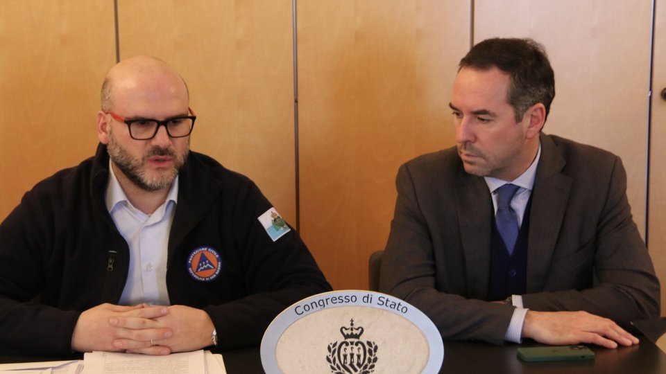 Segretari Stefano Canti e Teodoro LonferniniL'intervista al Segretario di Stato con delega all'Aass Lonfernini sulla questione bollette