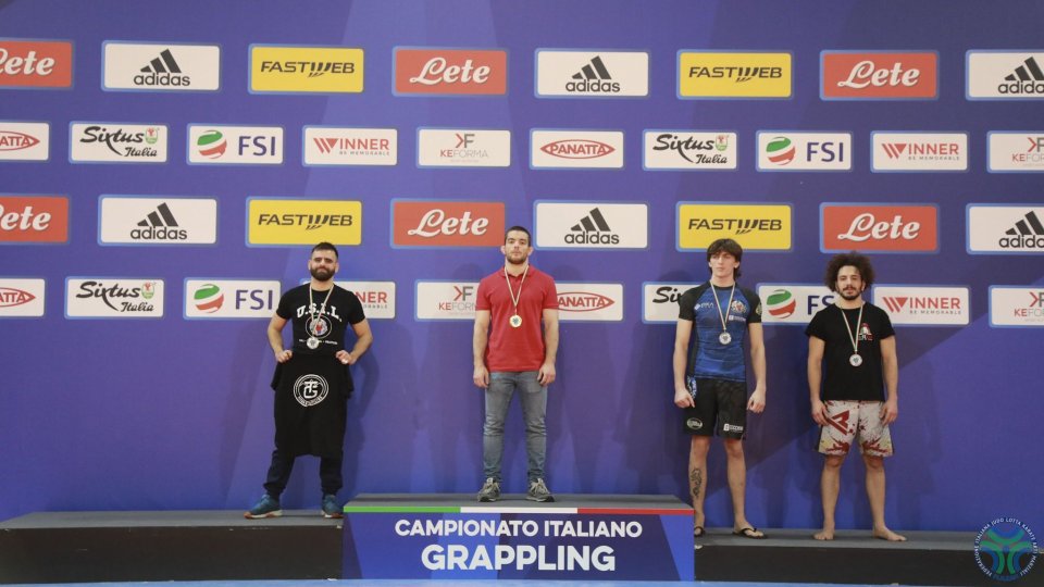Grappling: il sammarinese Stefano Bernardi è argento ai Campionati italiani