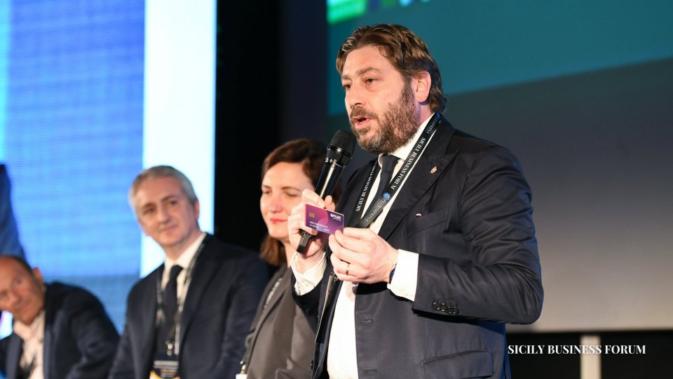Federico Pedini Amati al Sicily Business Forum