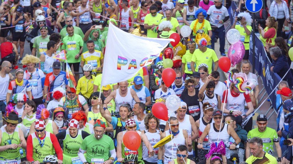 Oltre diecimila persone in strada per l’ottava edizione della Rimini Marathon