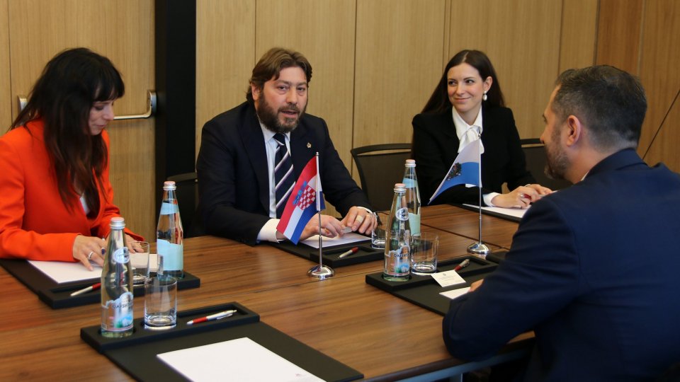 Per il Segretario di Stato Federico Pedini Amati un doppio incontro bilaterale con i Ministri del Turismo di  Lituania e Croazia
