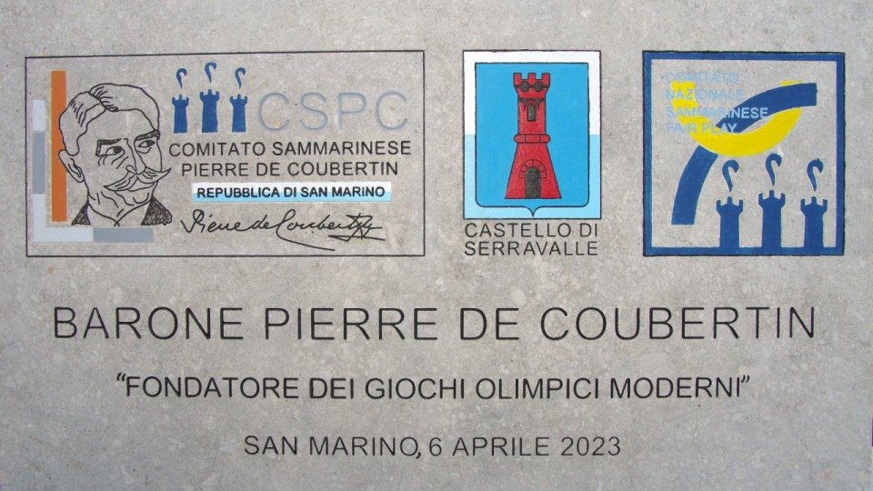 Commenti dal mondo alla inaugurazione di Via Pierre de Coubertin a San Marino