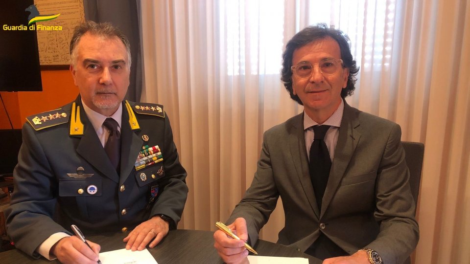 Gdf Rimini: siglato protocollo con Coriano per monitoraggio progetti PNRR
