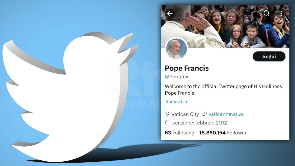 TwitterIl profilo di Papa Francesco