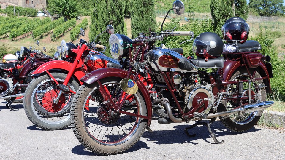 Ottanta moto storiche a Rimini per “il primavera di Augusto Farneti”