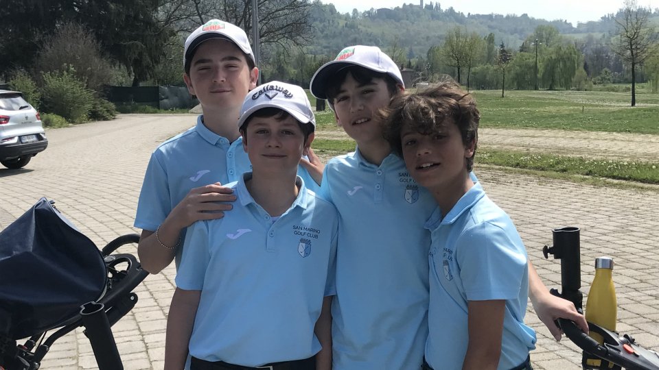 Golf: Under 12 di San Marino in gran spolvero a Bologna
