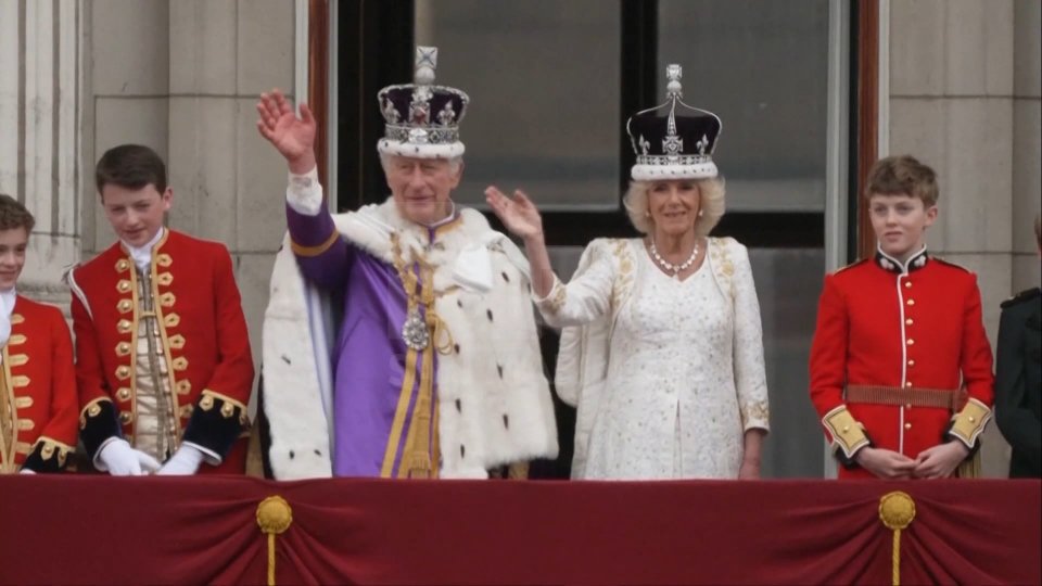 Re Carlo III e la Regina Camilla