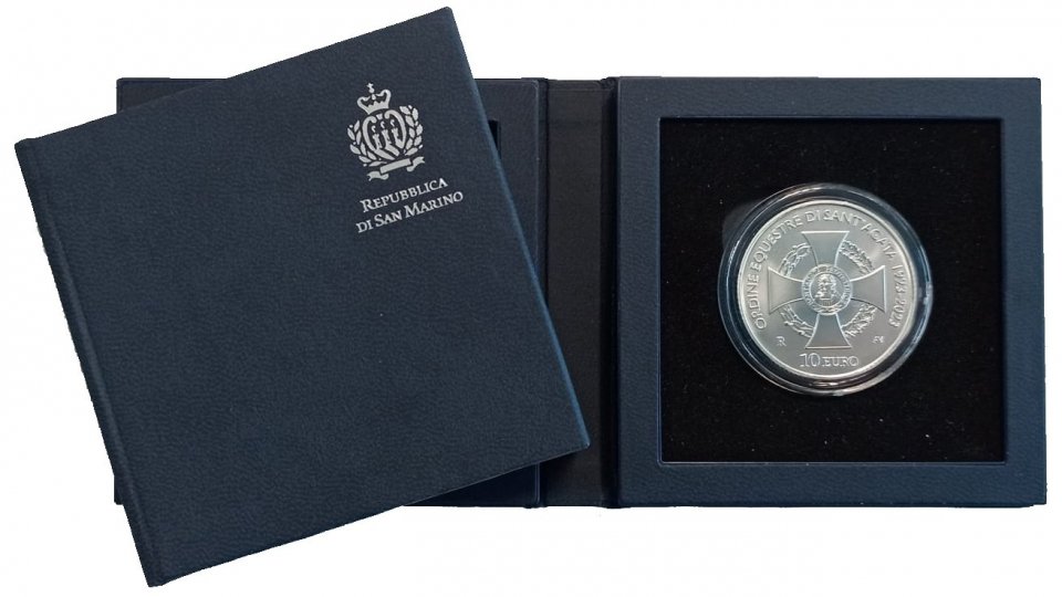 Il 16 maggio l’emissione della moneta d’argento da 10 euro dedicata al Centenario dell’Istituzione dell’Ordine Equestre di Sant’Agata