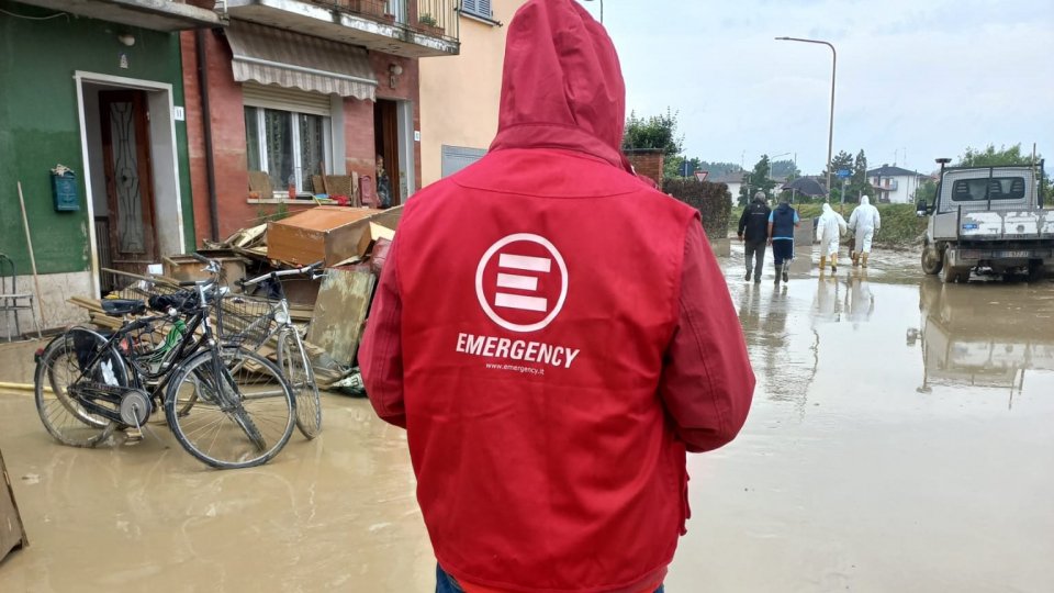 A Faenza, Emergency sta gestendo un hub logistico
