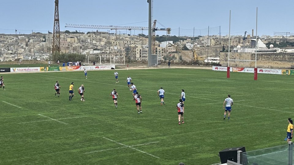 Rugby 7: Malta non fa sconti