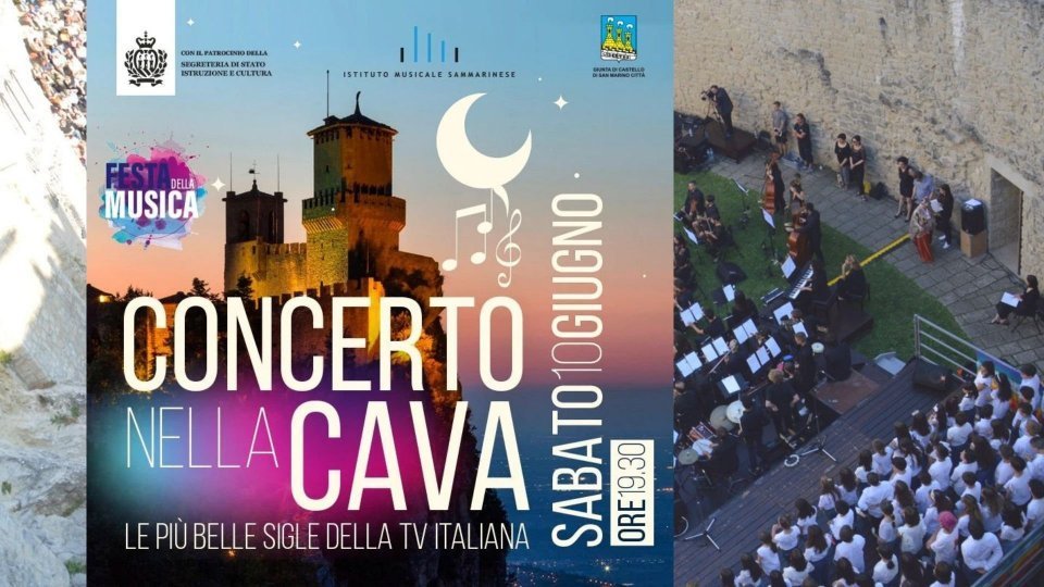 "Concerto alla Cava" (Le più belle sigle della TV italiana) rinviato all'11 giugno