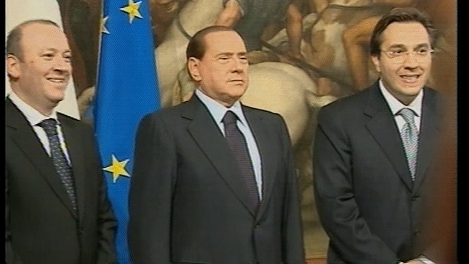 Stefano Palmieri, Silvio Berlusconi e Francesco Mussoni