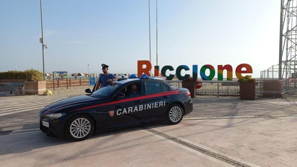 Riccione, nel weekend intensificati i controlli dei Carabinieri