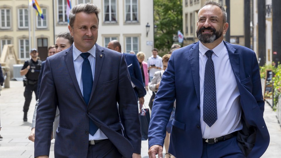 Segretario Beccari in Lussemburgo incontra il Premier Bettel