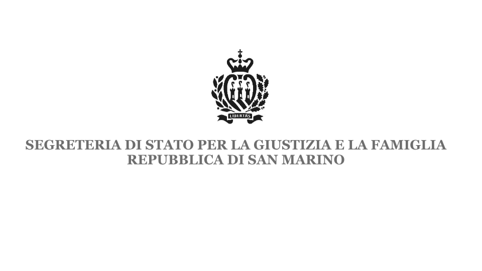 Il Ministro per la Giustizia del Principato del Liechtenstein Marok-Wachter in Visita Ufficiale a San Marino