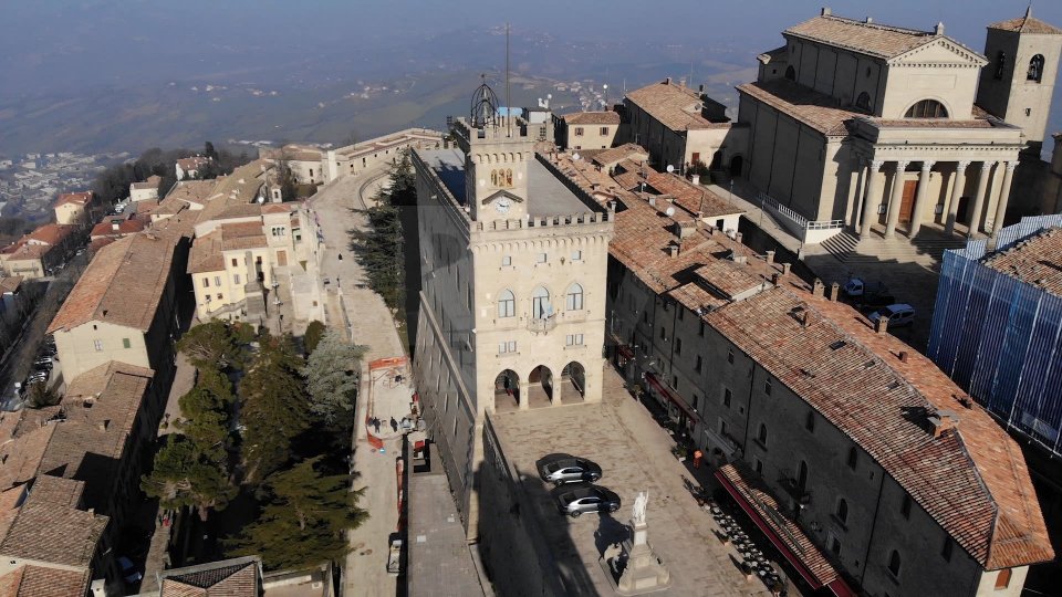 Immagine di repertorio Palazzo Pubblico San Marino