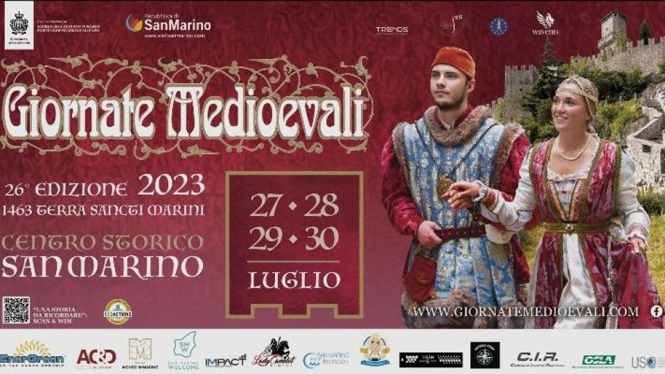 Oltre 320 attività nel programma di Giornate Medioevali l’evento in corso a San Marino