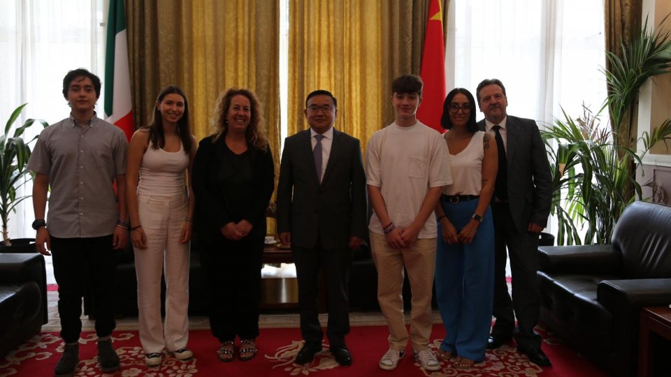 Associazione San Marino-Cina: visita delegazione all’ambasciata cinese a Roma