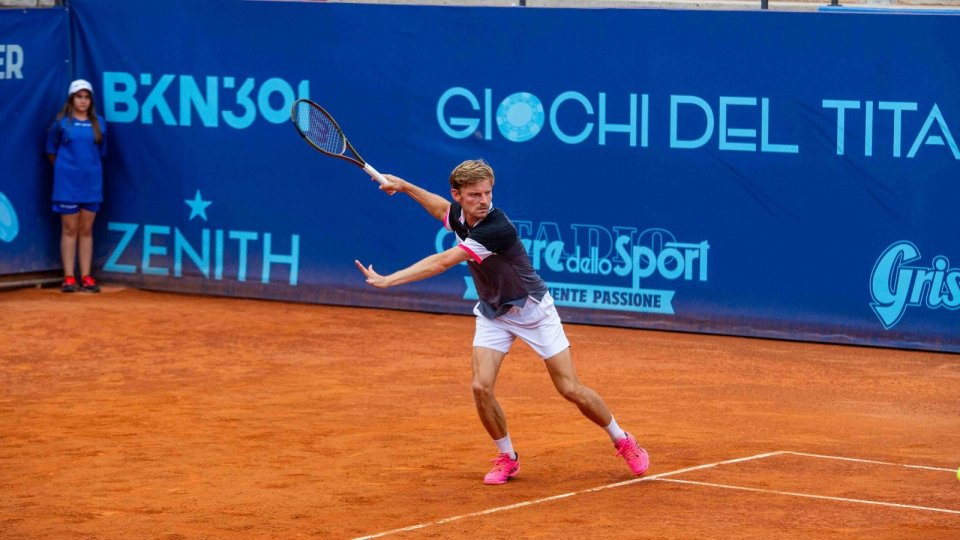 San Marino Open: Goffin avanti al 3º set