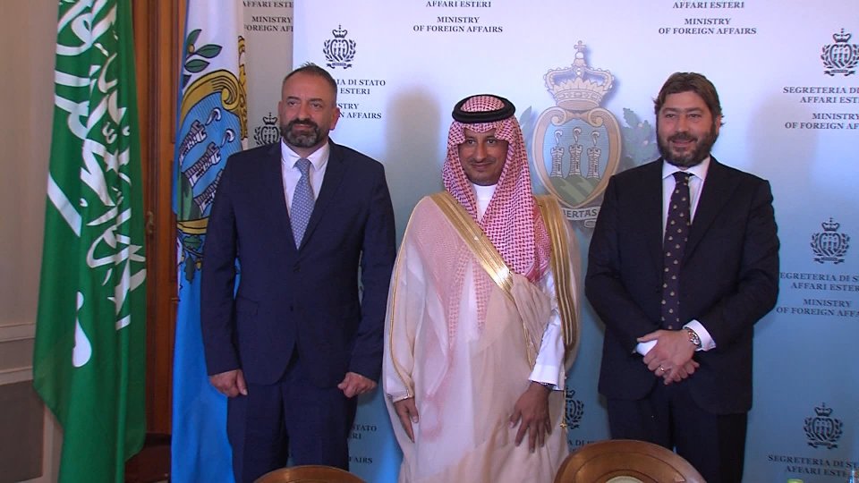 Il Ministro del Turismo dell’Arabia Saudita Al Khateeb  in visita ufficiale a San Marino