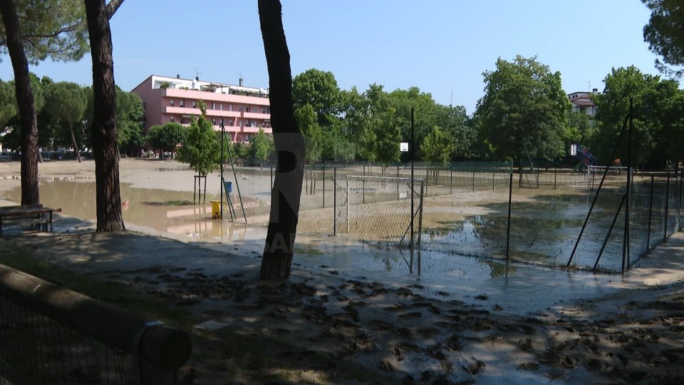 Gli effetti dell'alluvione in Emilia-Romagna (foto archivio RTV)