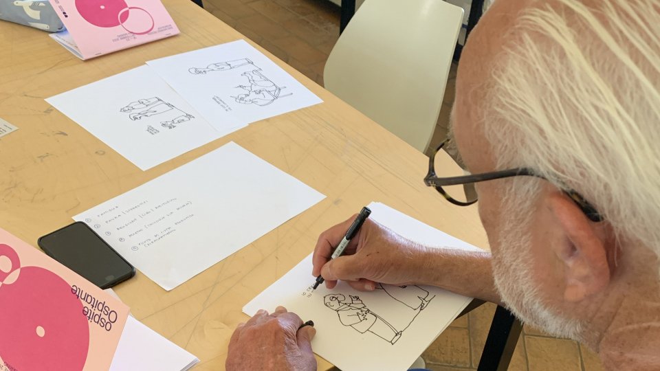 Il fumettista e vignettista Altan all’Università di San Marino: “Per  la prima volta curo un workshop”